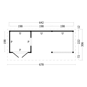  Tuindeco | Overkapping Bergen L | Type 8 210719-10